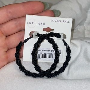 brand new hoop earrings!
